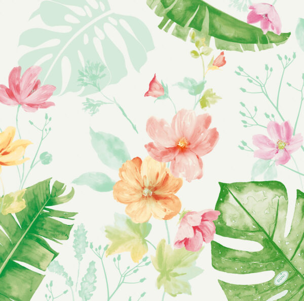 Скатерть из эко-бумаги Dunicel 84X84CM Tropical Garden